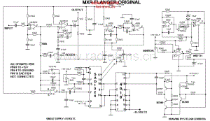 Mxr_flanger 电路图 维修原理图.pdf