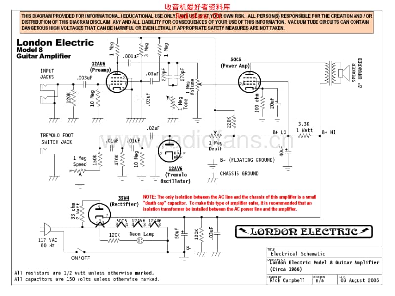 London_electric_250 电路图 维修原理图.pdf_第1页