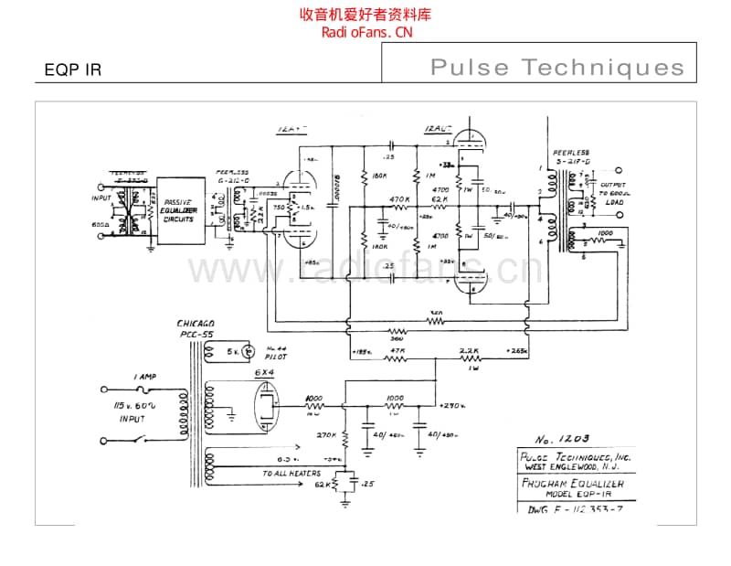 Pulse_techniques_eq 电路图 维修原理图.pdf_第1页