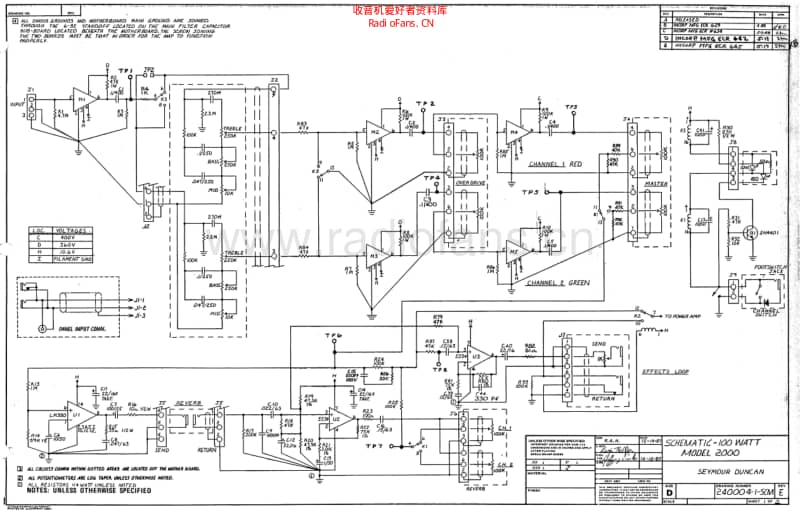 Seymour_Duncan_Model_2000_Preamp 电路图 维修原理图.pdf_第1页