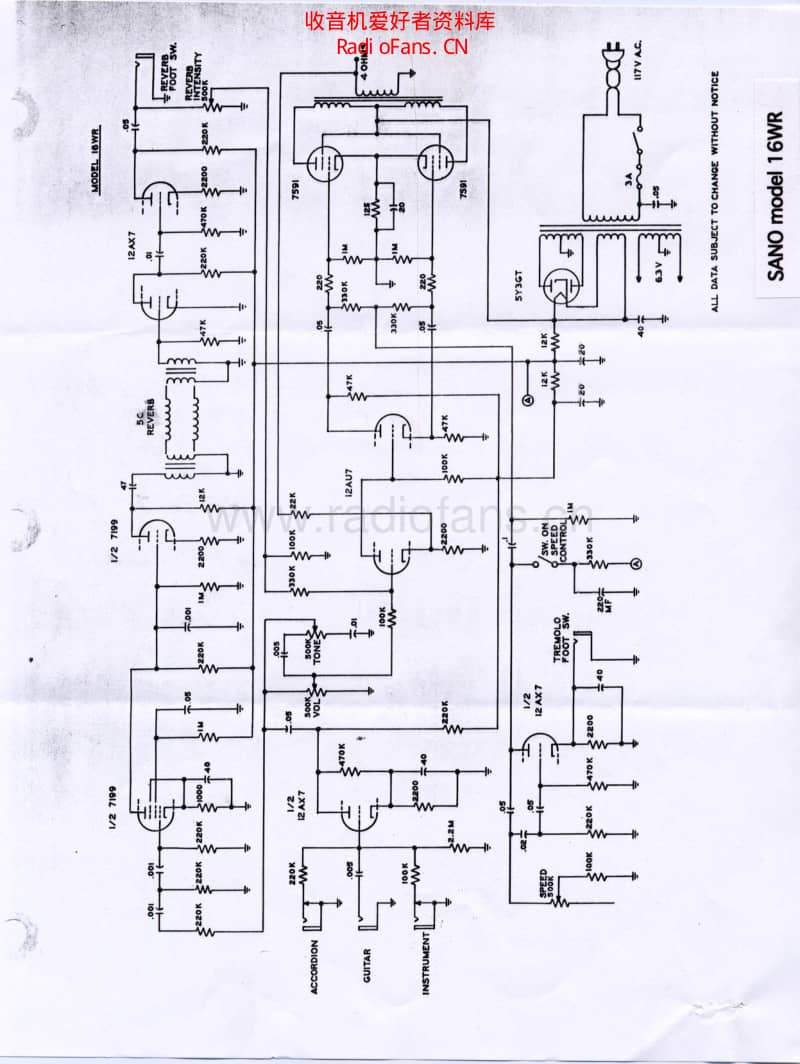 Sano_16wr 电路图 维修原理图.pdf_第1页