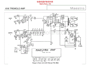 Maestro 电路图 维修原理图.pdf