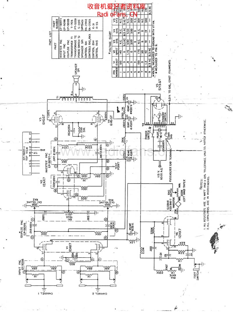 Martin_112t_amplifier_schematic 电路图 维修原理图.pdf_第1页