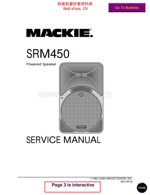 Mackie_srm450 电路图 维修原理图.pdf