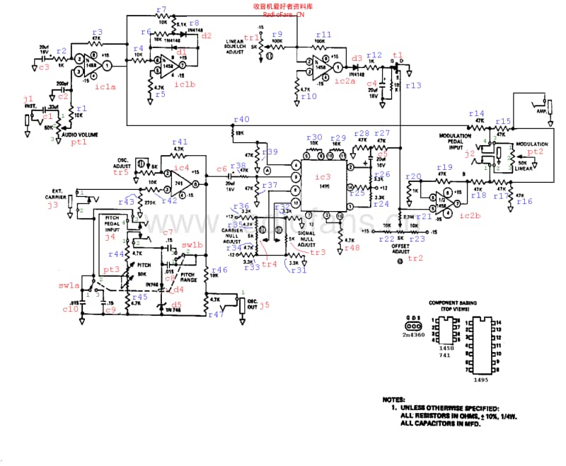 Maestro_ringmodulator 电路图 维修原理图.pdf_第1页